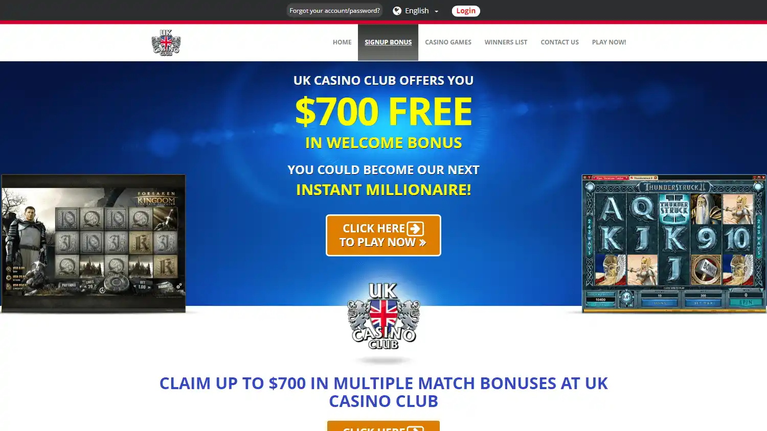 UK Casino Club UK screenshot 4
