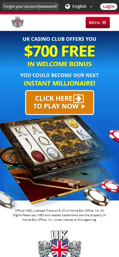 UK Casino Club UK screenshot 5
