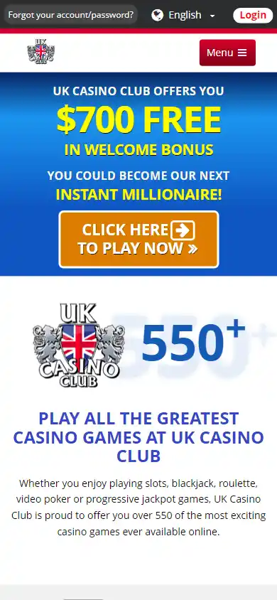 UK Casino Club UK screenshot 6