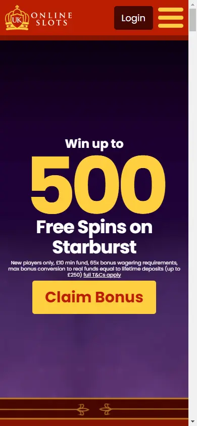 UK Online Slots Casino screenshot 4