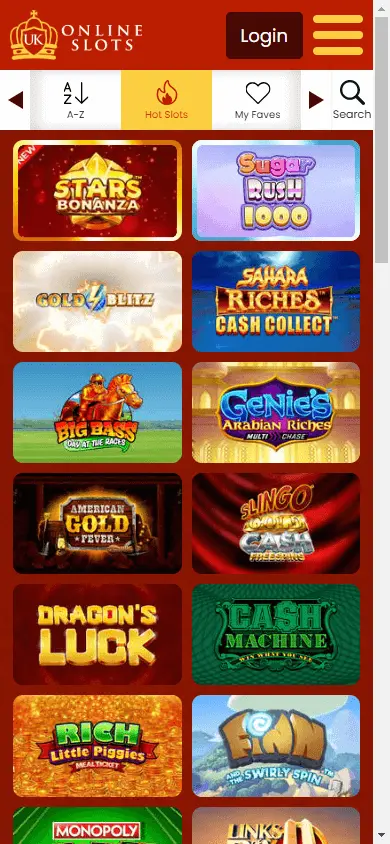 UK Online Slots Casino screenshot 5