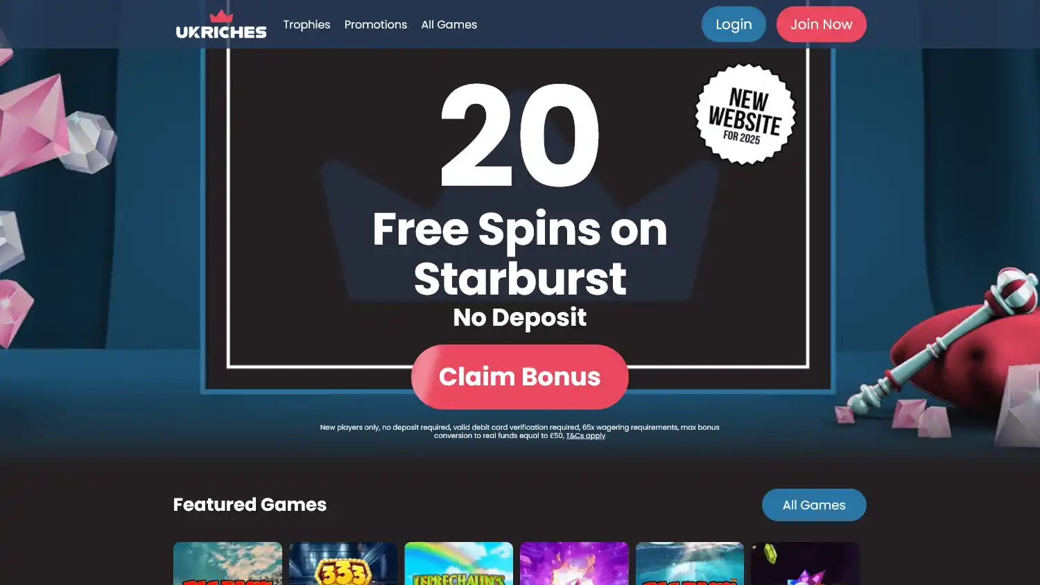 UK Riches Casino screenshot 1