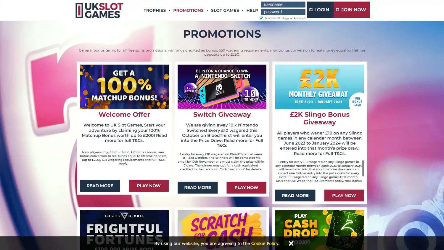 UK Slot Games Casino screenshot 3