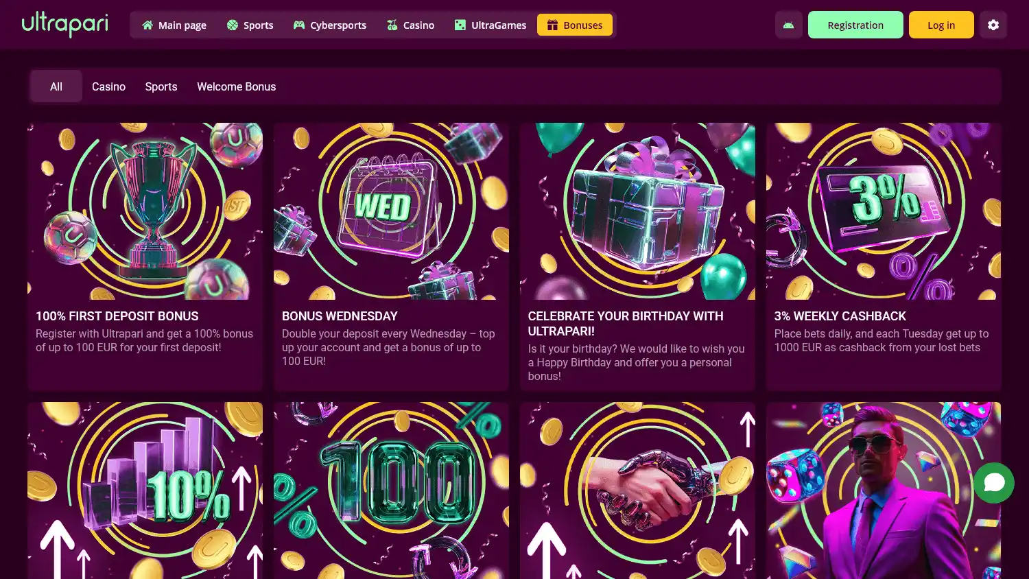 Ultrapari Casino screenshot 1