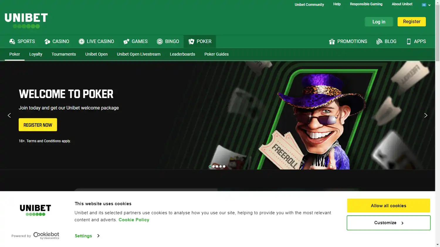 Unibet Casino EE screenshot 3