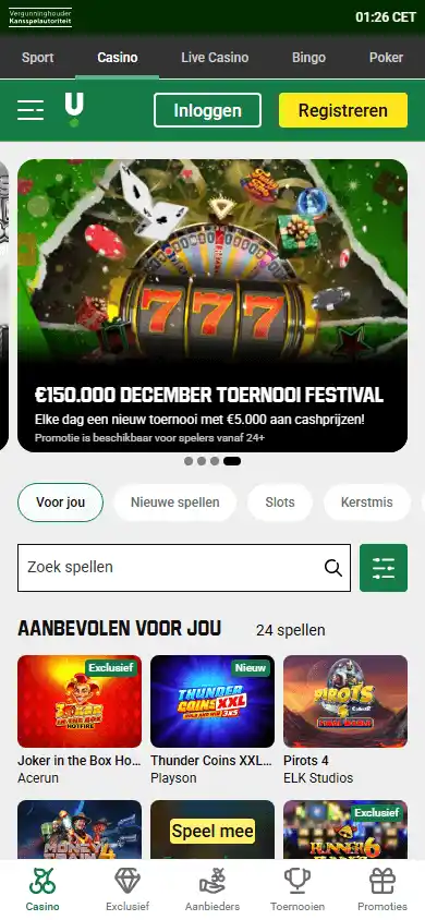Unibet Casino NL screenshot 5