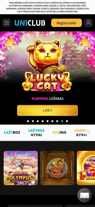Uniclub Casino screenshot 3