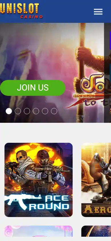 Unislot Casino screenshot 2