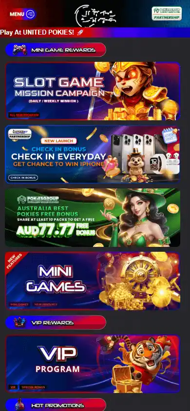 United Pokies Casino screenshot 4