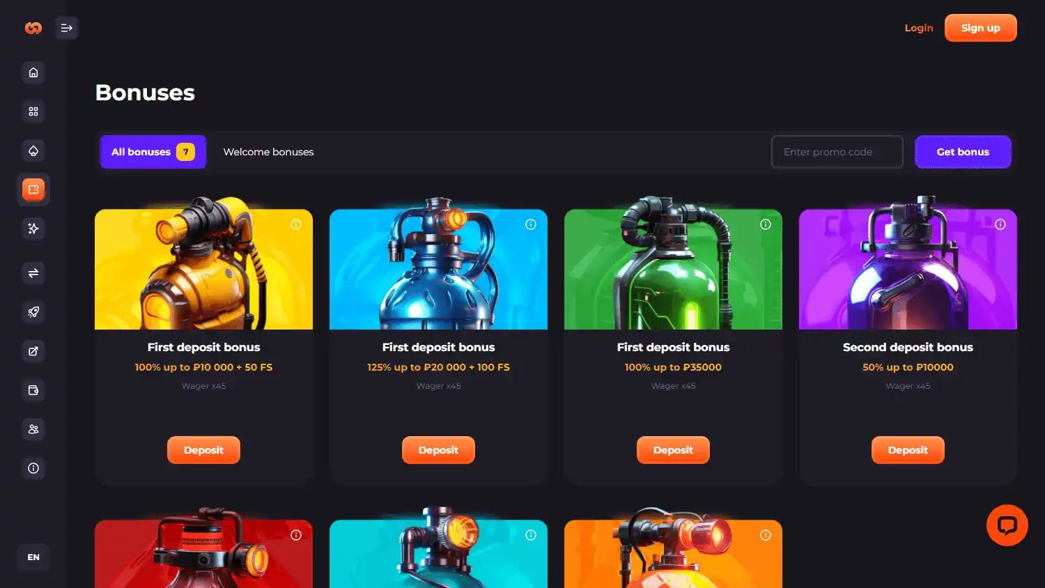 Unlim Casino screenshot 3