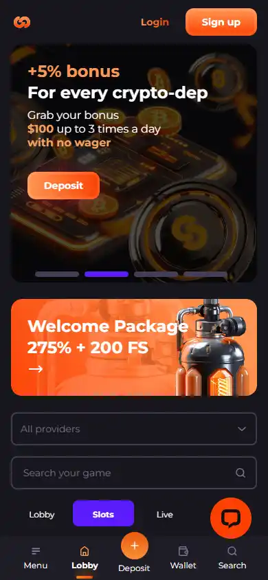Unlim Casino screenshot 5