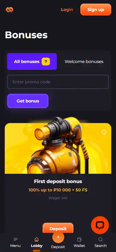 Unlim Casino screenshot 6