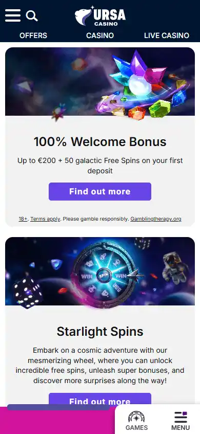 Ursa Casino screenshot 6