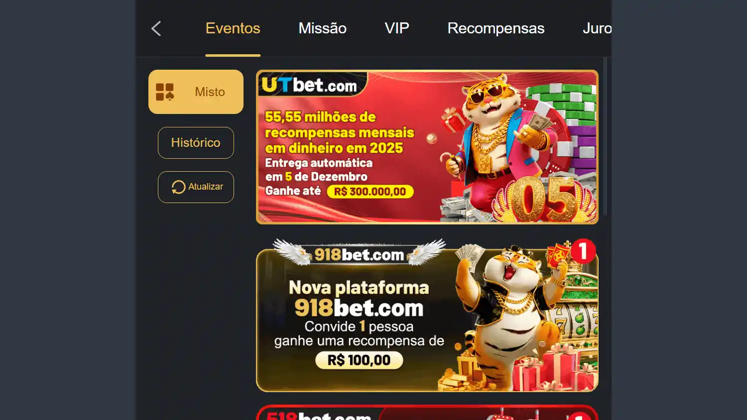 UTbet Casino screenshot 3