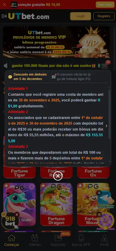 UTbet Casino screenshot 4