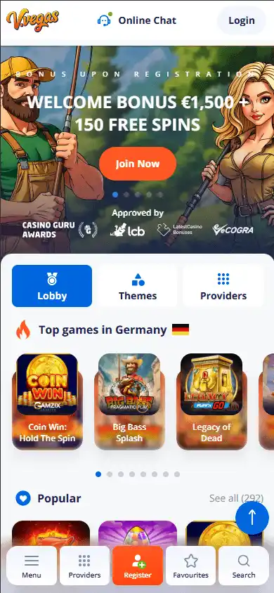 V.Vegas Casino screenshot 4