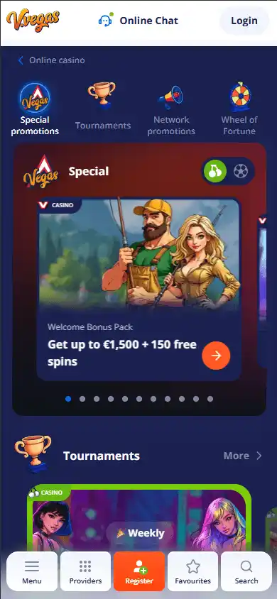 V.Vegas Casino screenshot 6