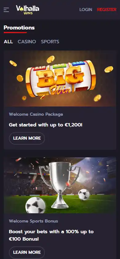 Valhalla Wins Casino screenshot 6