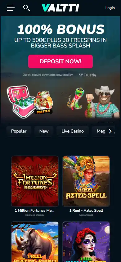 Valttikasino Casino screenshot 4