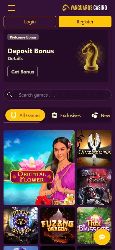Vanguards Casino screenshot 4
