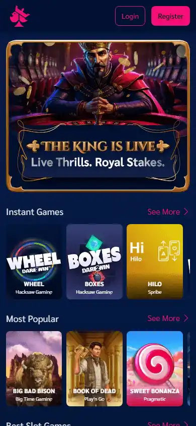 Vawzen Gaming Casino screenshot 4
