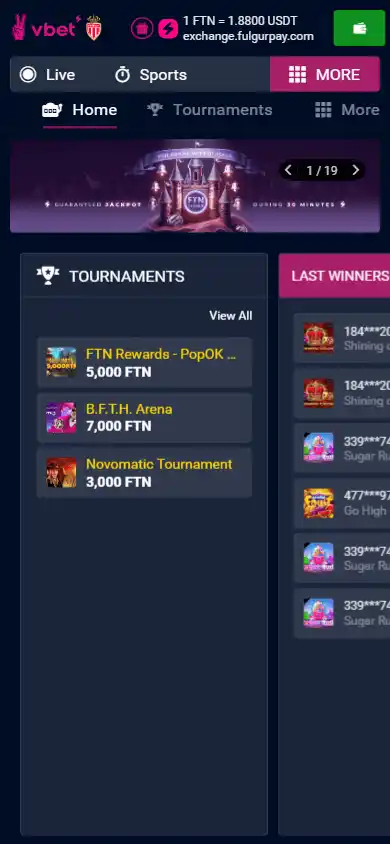 Vbet Casino screenshot 5