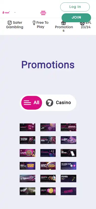 Vbet Casino screenshot 6