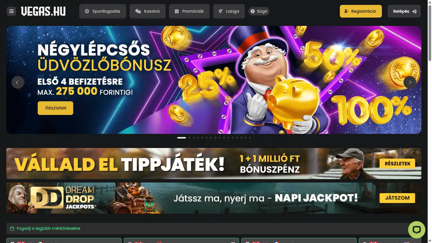 Vegas Casino HU screenshot 1