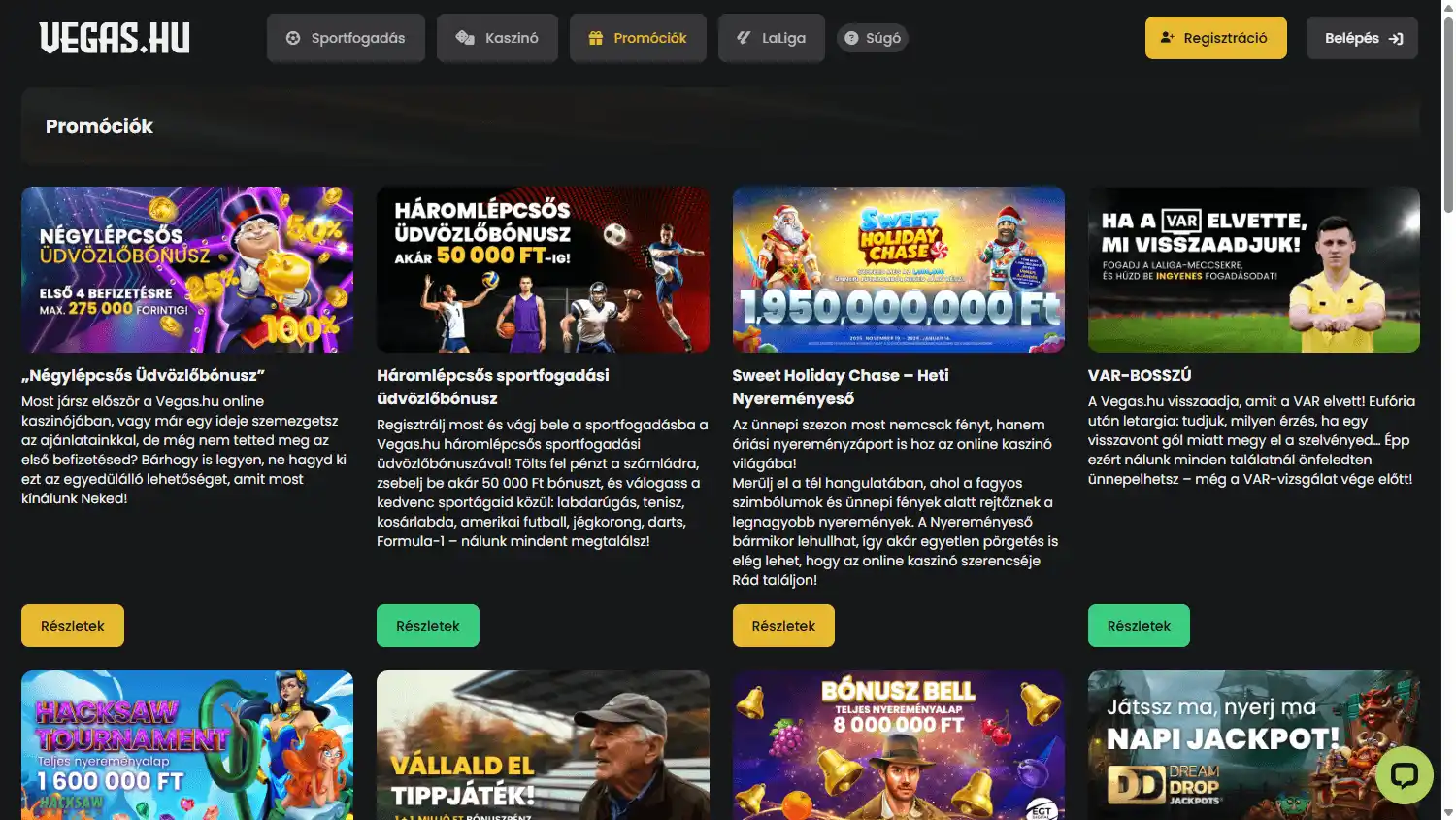 Vegas Casino HU screenshot 3