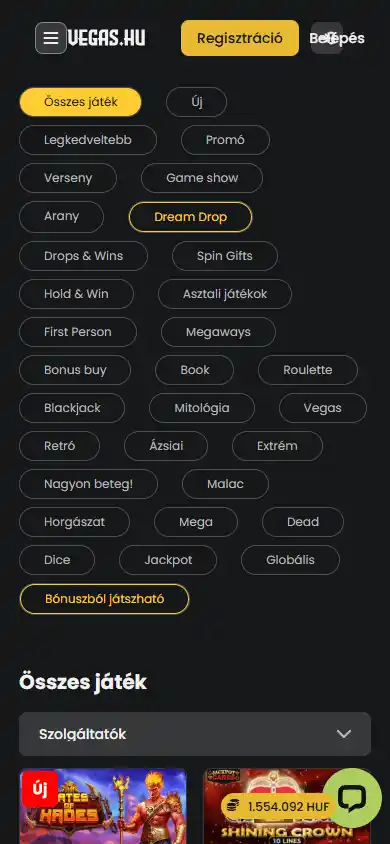 Vegas Casino HU screenshot 5