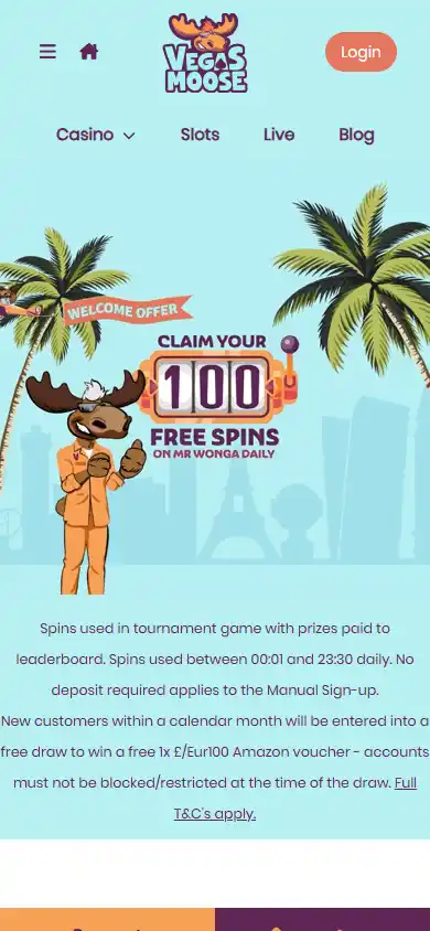 Vegas Moose Casino screenshot 4