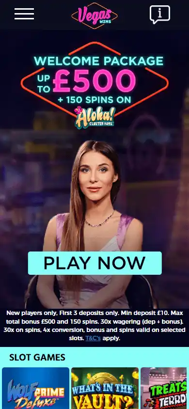 Vegas Wins Casino screenshot 4