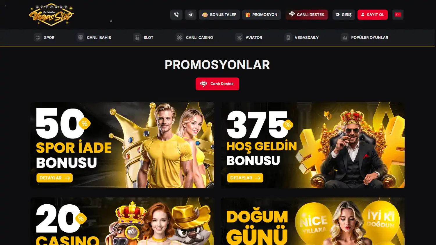 Vegasslot Casino screenshot 3