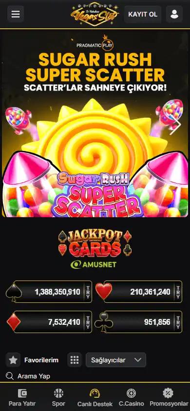 Vegasslot Casino screenshot 5