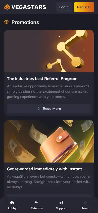 Vegastars Casino screenshot 5