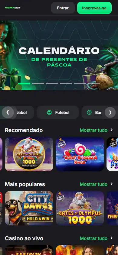 Vemabet Casino screenshot 4