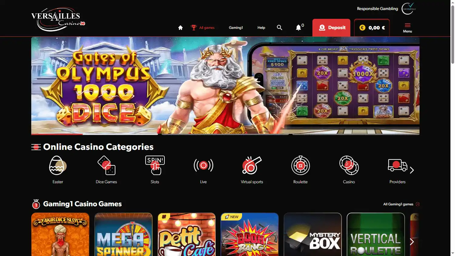 Versailles Casino BE screenshot 2