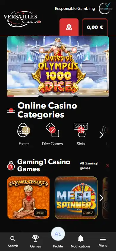 Versailles Casino BE screenshot 4