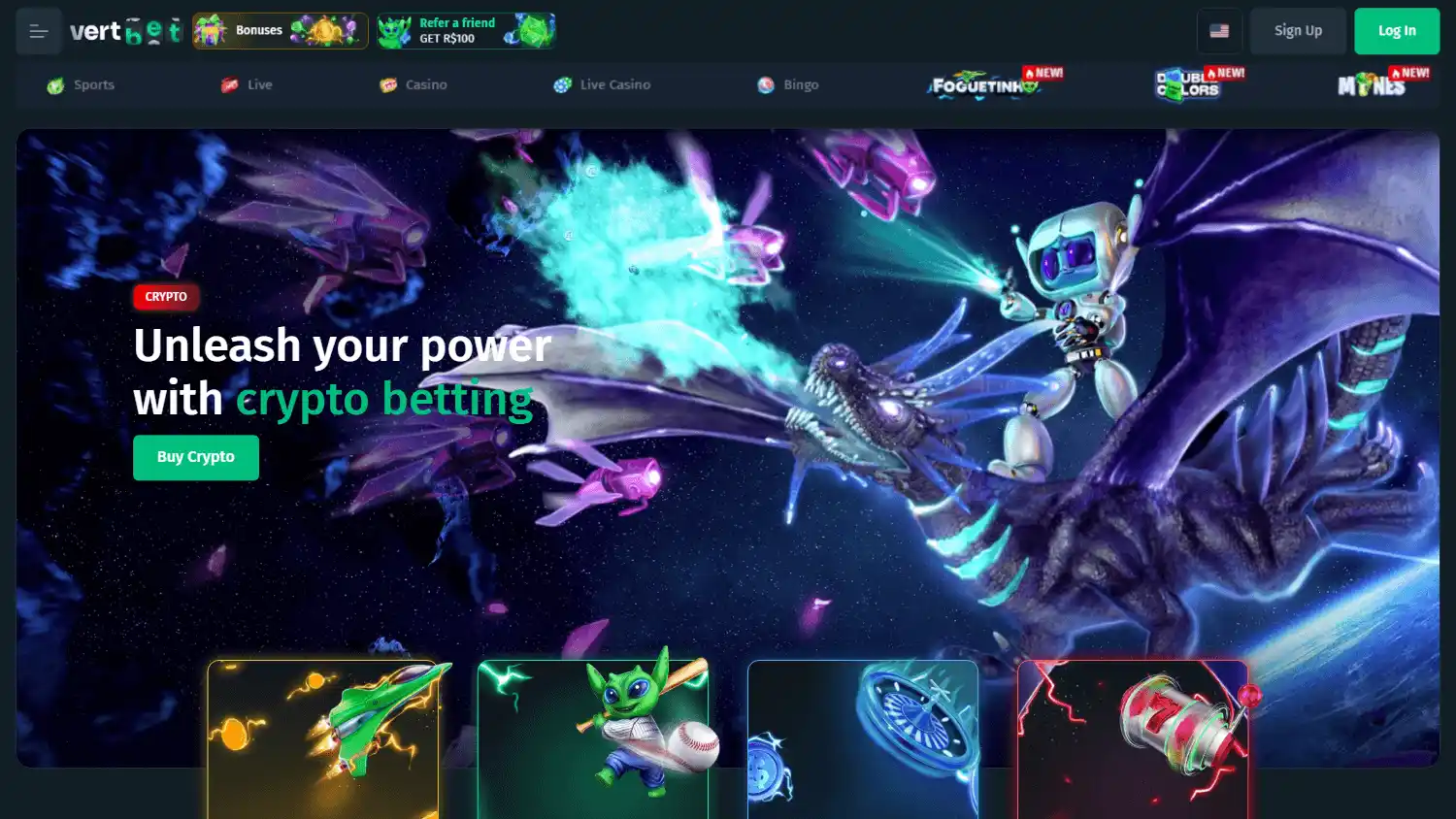 VertBet Casino screenshot 1