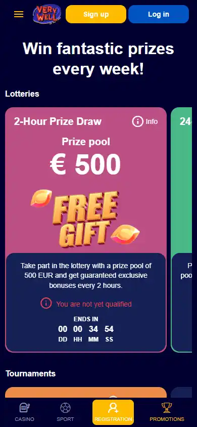 VeryWell Casino screenshot 6