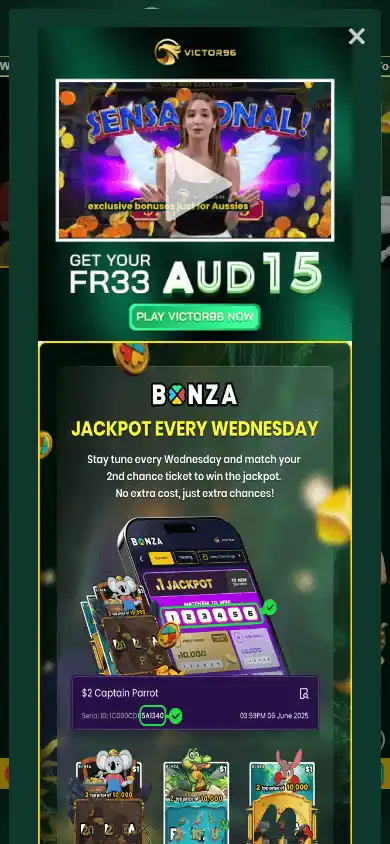 Victor96 Casino screenshot 5