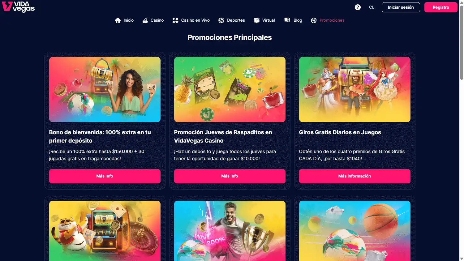 VIDAvegas Casino screenshot 3