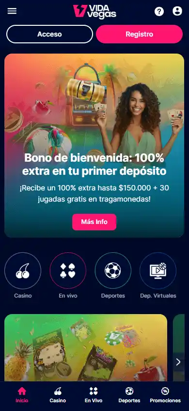 VIDAvegas Casino screenshot 4