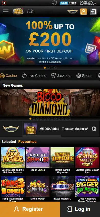 Videoslots Casino screenshot 5