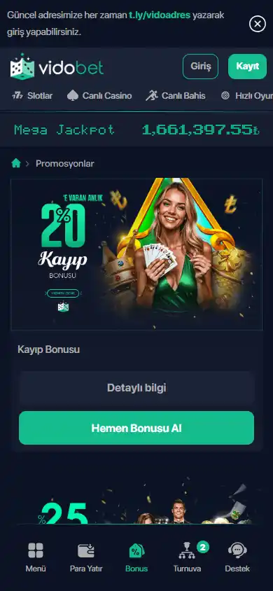 VidoBet Casino screenshot 6