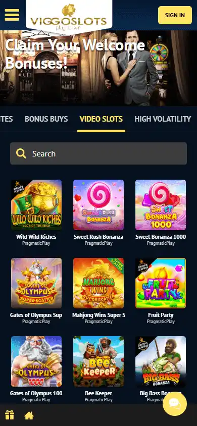 Viggoslots Casino screenshot 5
