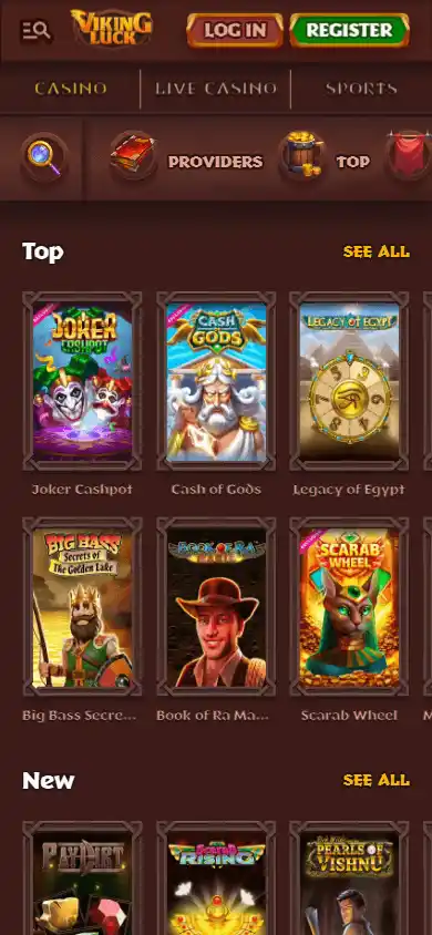 Viking Luck Casino screenshot 5