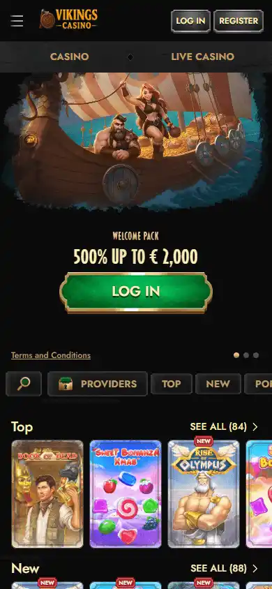 Vikings Casino screenshot 4
