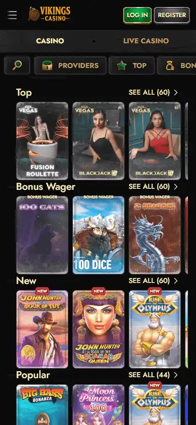 Vikings Casino screenshot 5