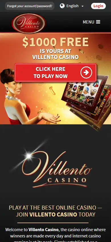 Villento Casino screenshot 4